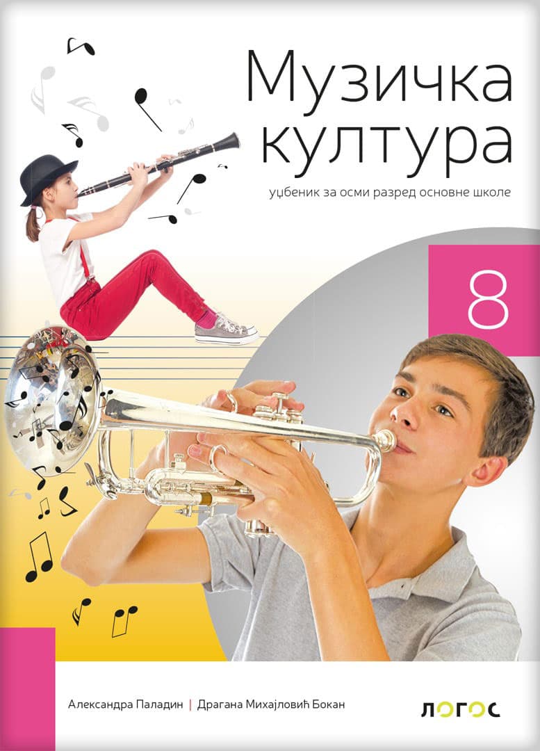 NOVI LOGOS Muzička kultura 8 - Udžbenik za osmi razred