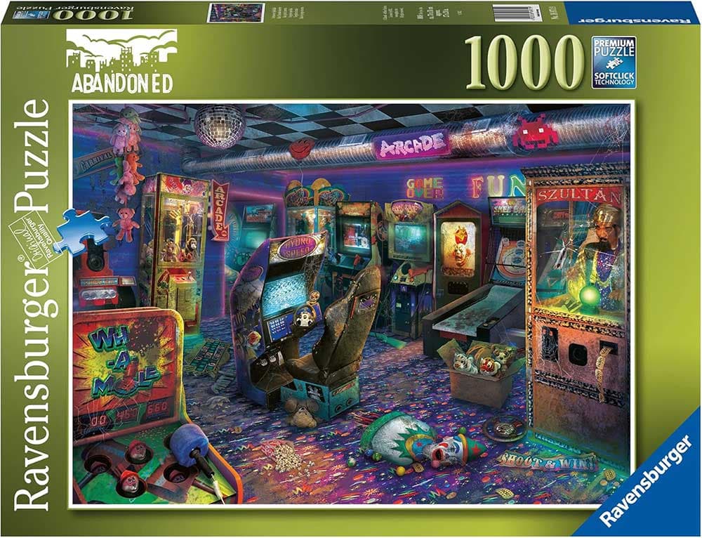 Puzzle 1000 delova Zaboravljene arkadne igrice Ravensburger 16971