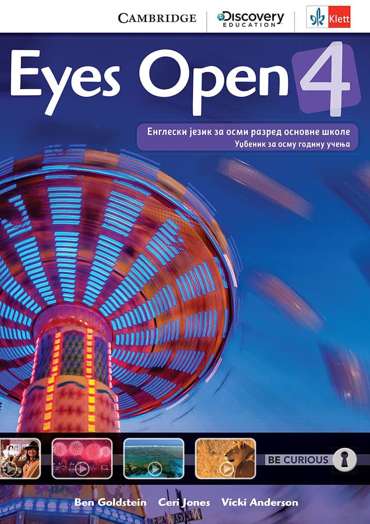 Klett Engleski jezik 8 - Eyes Open - Udžbenik za osmi razred
