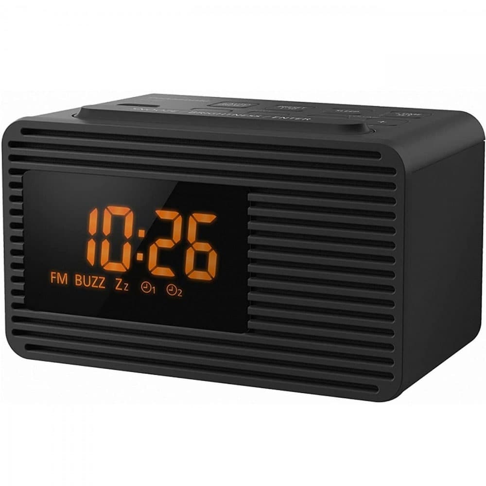 Sat Radio Prijemnik Budilnik Sa Dva Alarma Panasonic RC-800EG-K