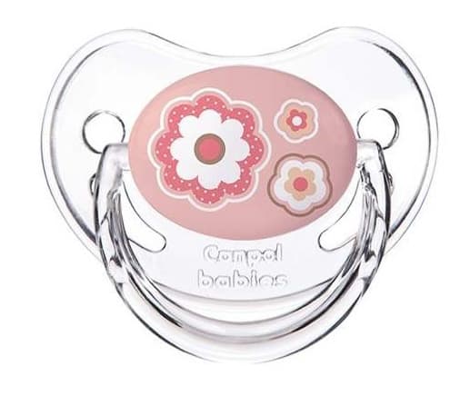 Canpol Orthodontic babies silikonska varalica 6-18M 22/566 Flowers Newborn Baby