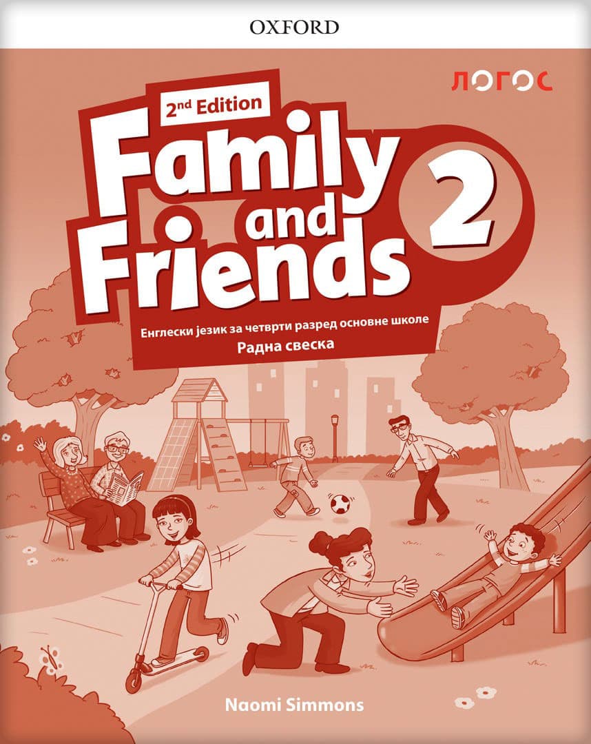 NOVI LOGOS Engleski jezik 4 - Family and Friends 2 (2nd Edition) - Radna sveska za četvrti razred osnovne škole