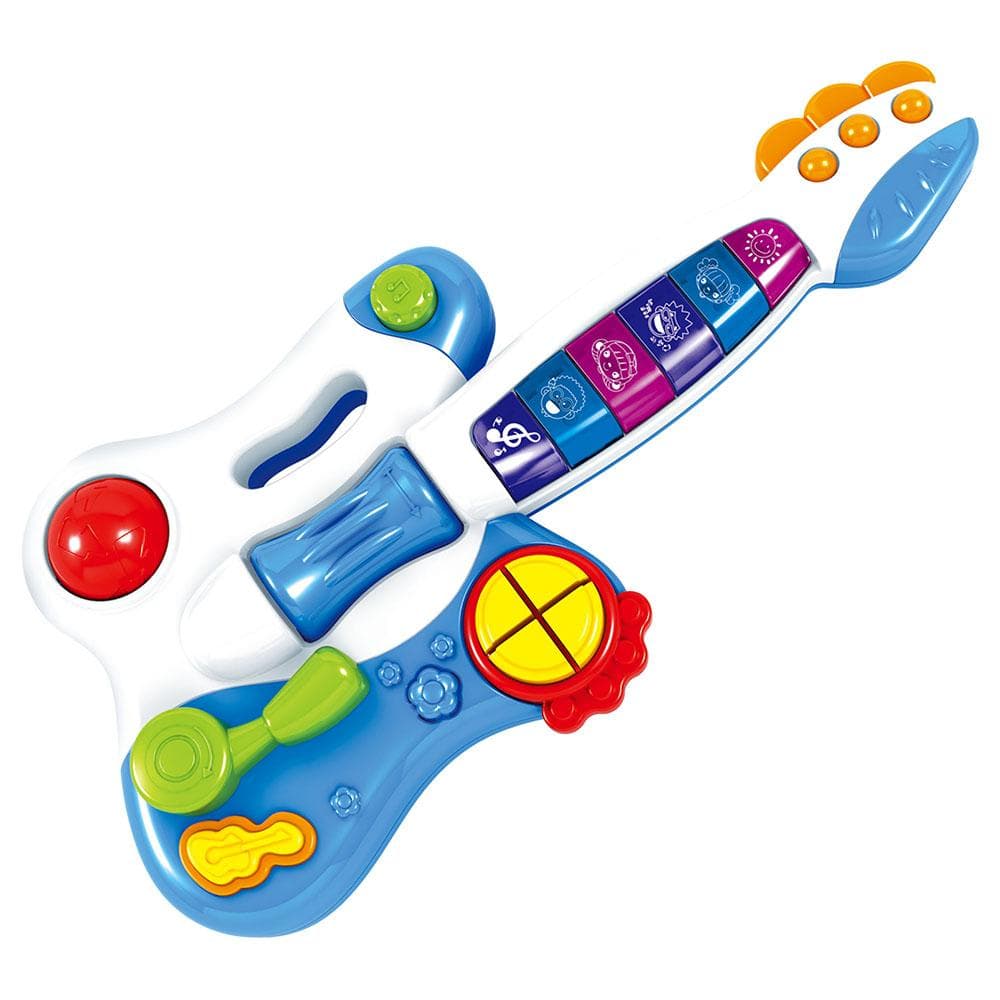 Dečija gitara sa zvučnim efektima Little world 888004