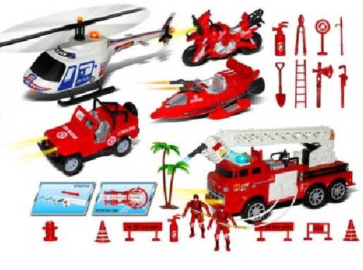 Igračka Set vatrogasnih vozila 861162