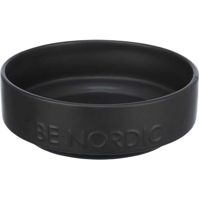 Trixie Keramička činija za pse 1.2l Be Nordic black 24524