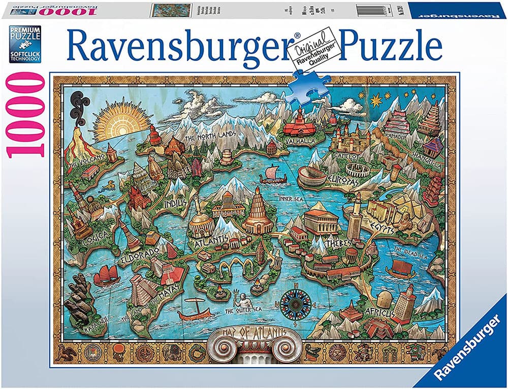 Ravensburger Puzzle Slagalica 1000 delova - Atlantida 16728