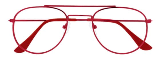 Prontoleggo naočare za čitanje sa dioptrijom Aviator, crvene +3.0