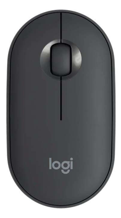 Logitech Pebble M350 Graphite bežični Bluetooth miš