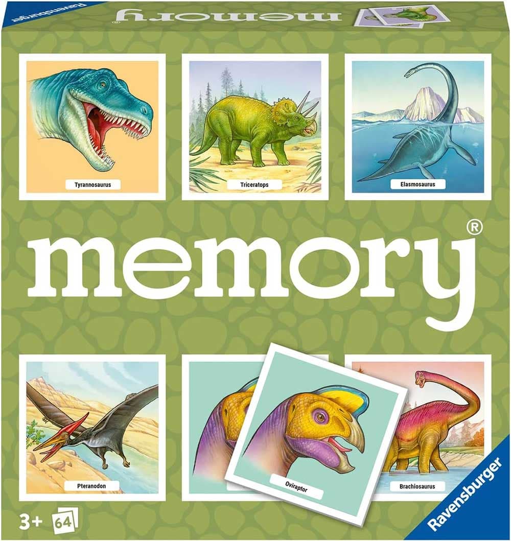Društvena igra Memorija Dinosaurusi Ravensburger 20924