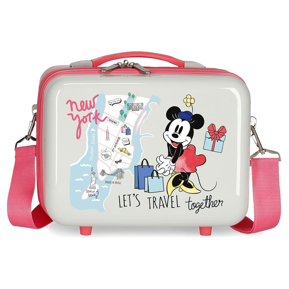 ABS Kofer za šminku Disney Minnie Around the world New York 31539