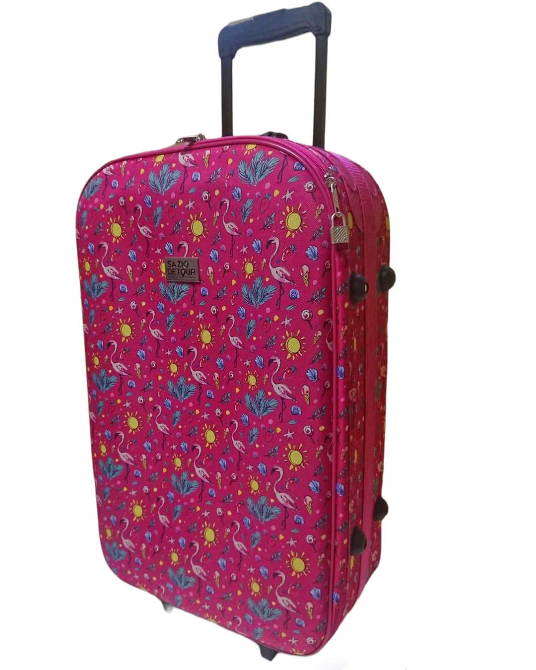 Kofer Sazio Cairo L 77 x 44 x 23 cm Flamingo
