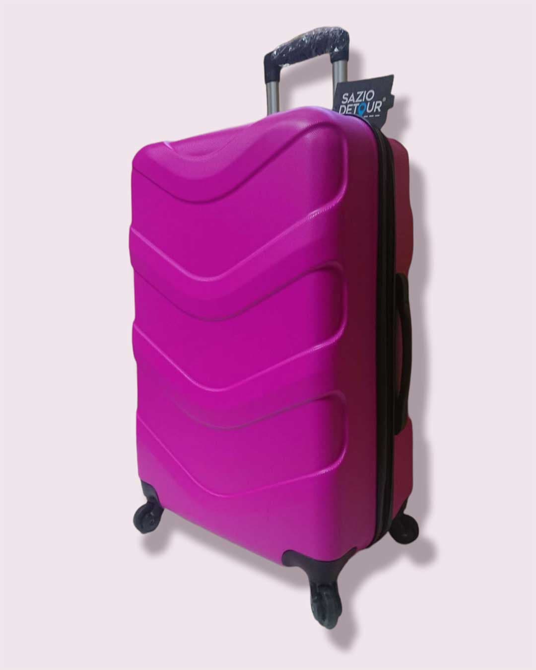 Kofer ABS Sazio Rome M 67 x 41 x 27 cm Roze