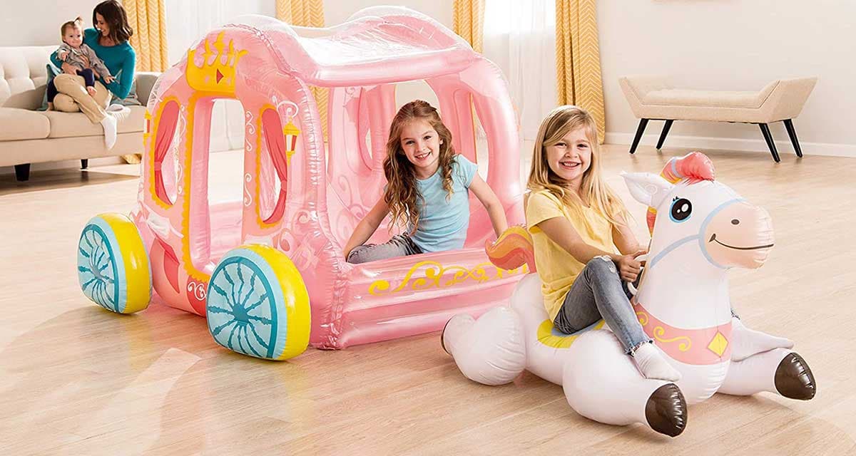 Intex igraonica na naduvavanje Konj sa kočijom 56514