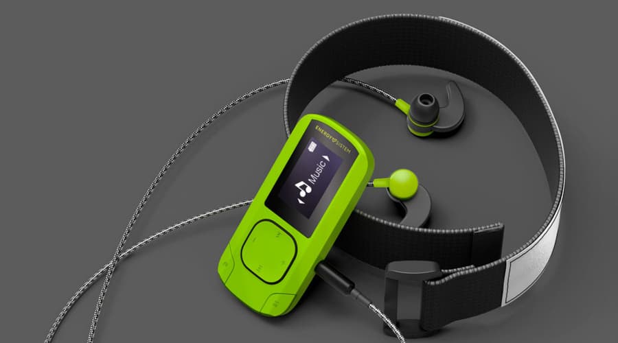 ENERGY SISTEM MP3 plejer 16GB Clip Bluetooth Sport Greenstone player zeleni