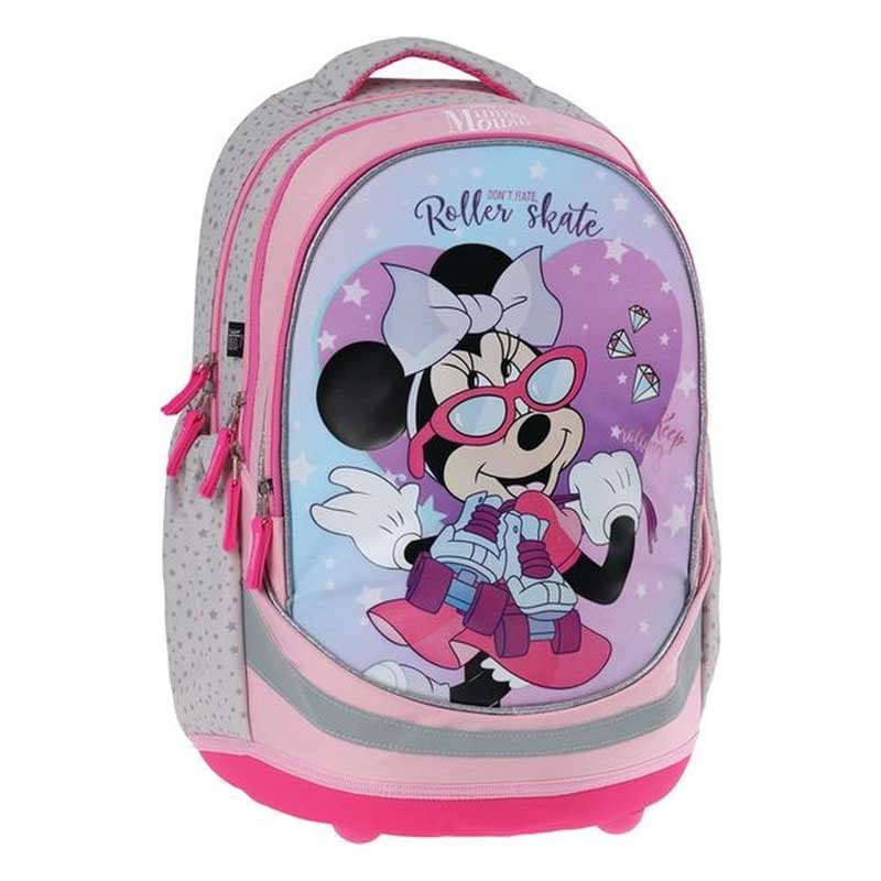 Školski ranac Sazio Seven Minnie Mouse Roller skate