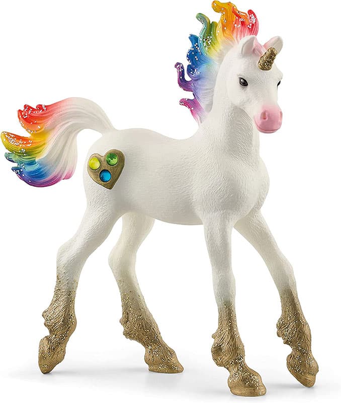 Schleich Bayala figurice - Jednorog ljubavne duge - ždrebe 70727