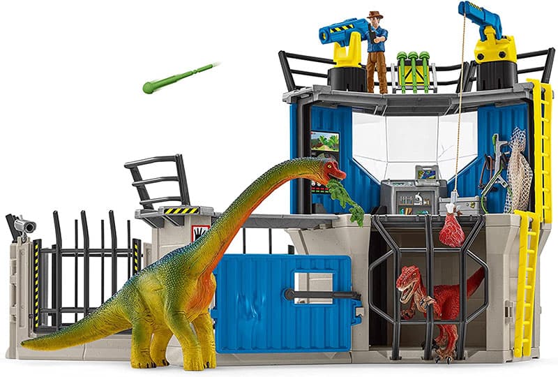 Schleich figure Dinosaurusi - Velika istraživačka stanica za dinosauruse 41462