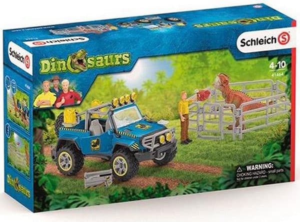 Schleich figure Dinosaurusi - Terensko vozilo za izviđanje dinosaurusa 41464