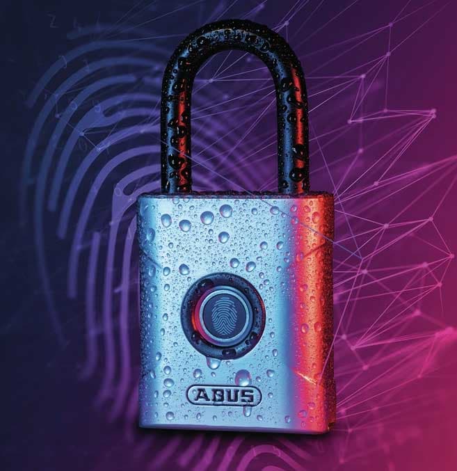 Vodootporan Smart katanac na otisak prsta Abus 57/45 Touch
