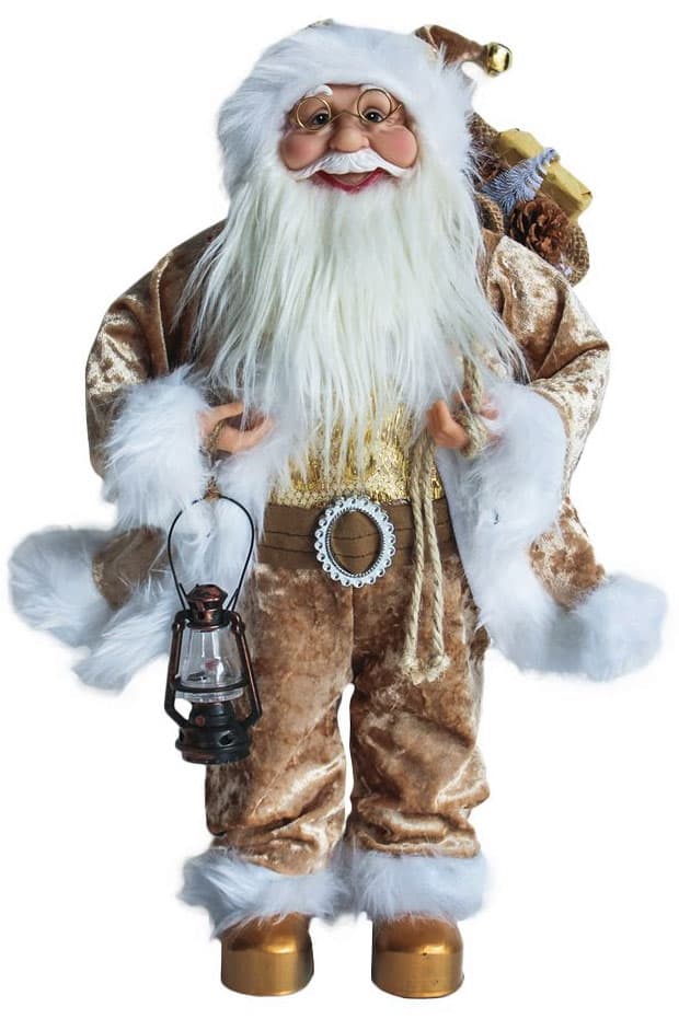 Deda Mraz sa fenjerom Figura Visine 45 cm