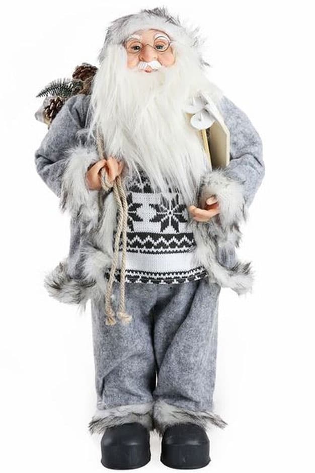 Deda Mraz - Lutka Christopher - 2022 - Grey - 60 cm