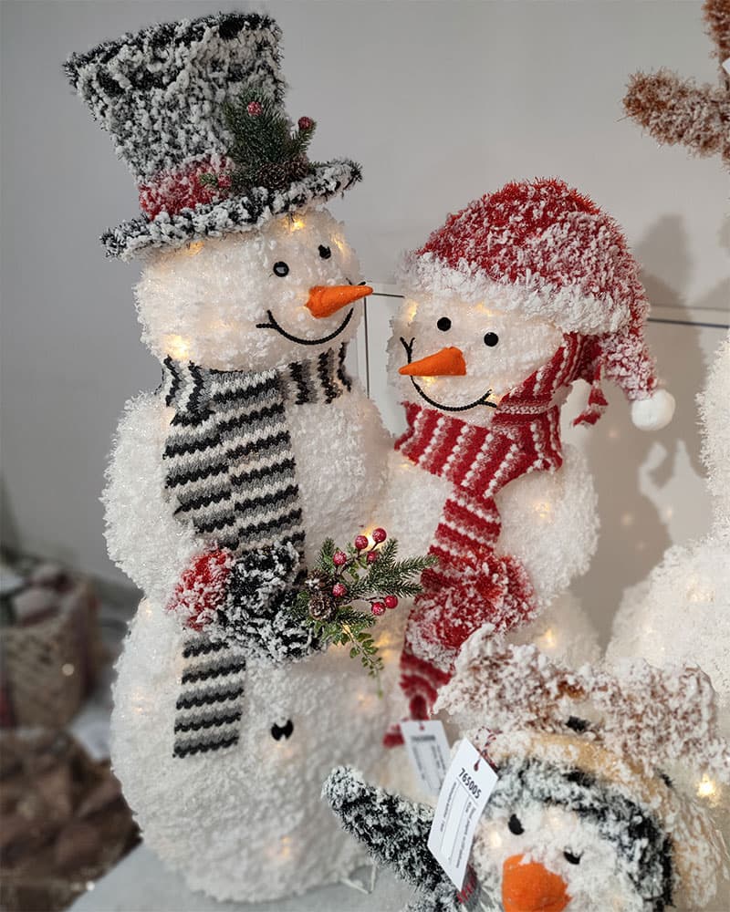 Tinsel LED Svetleći Sneško 100 cm Za Spoljnu Upotrebu