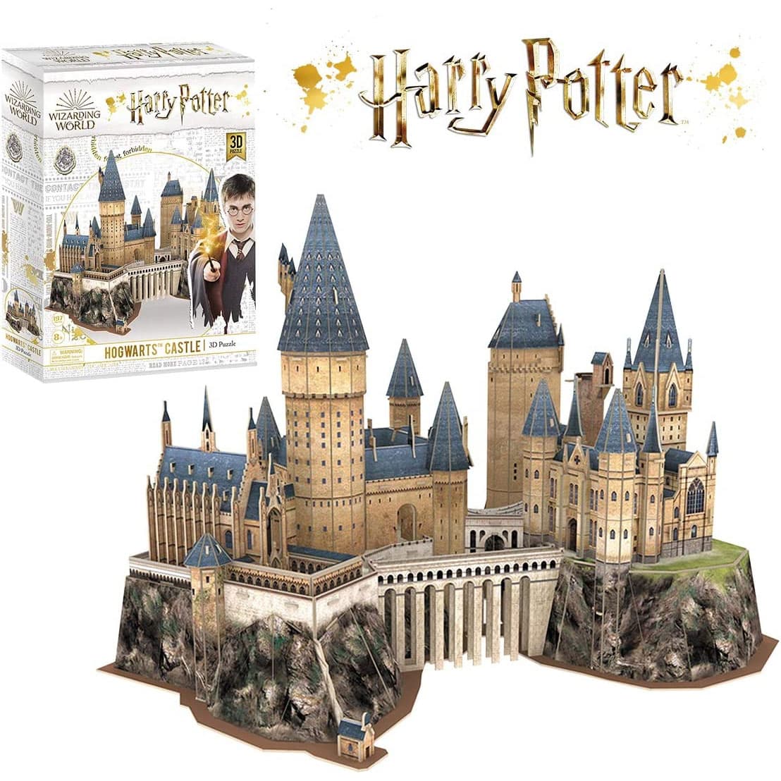 CubicFun 3D Puzzle Hari Poter Hogvorts Škola DS1013h
