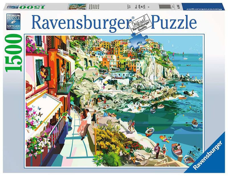 Ravensburger Puzzle slagalica 1500 delova Cinque Terre Italija
