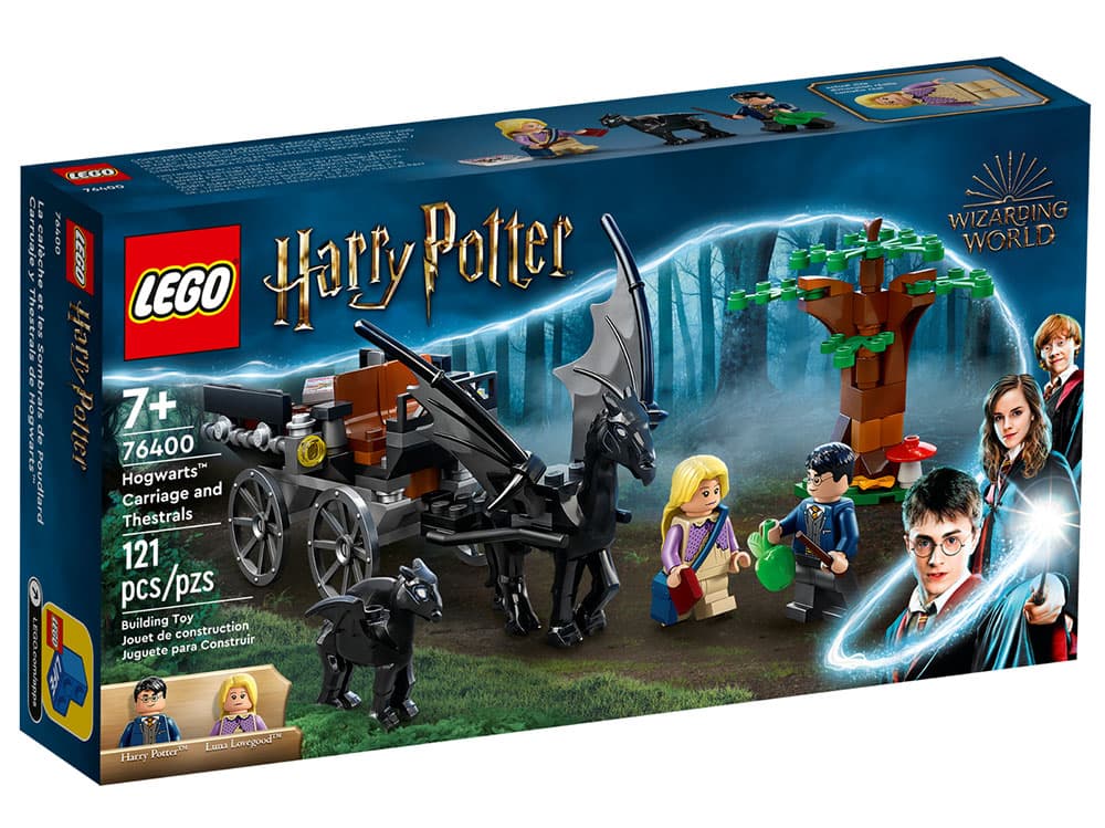 LEGO® Harry Potter Kocke - Hogvorts - Testrali i kočija 76400