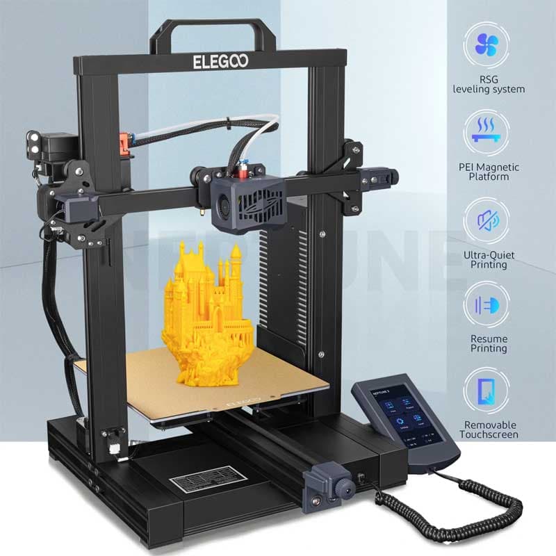 3D Štampač Elegoo Neptune 3 FDM 220x220x280mm3