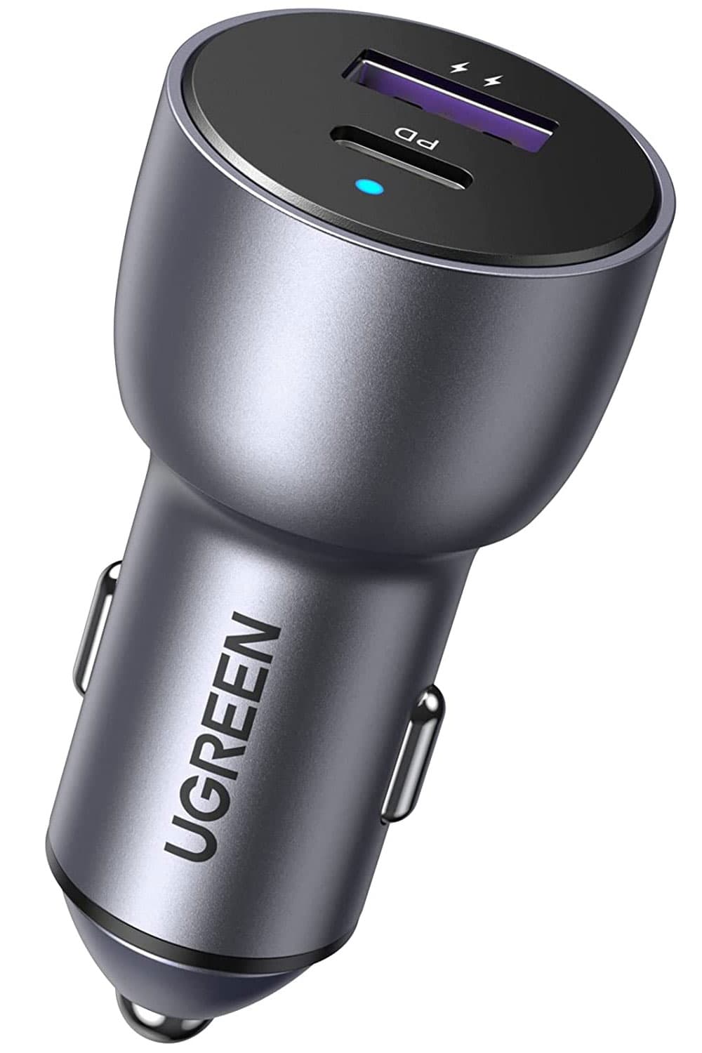 Ultra brzi PD auto punjač 42.5W USB-A i USB-C Ugreen CD213