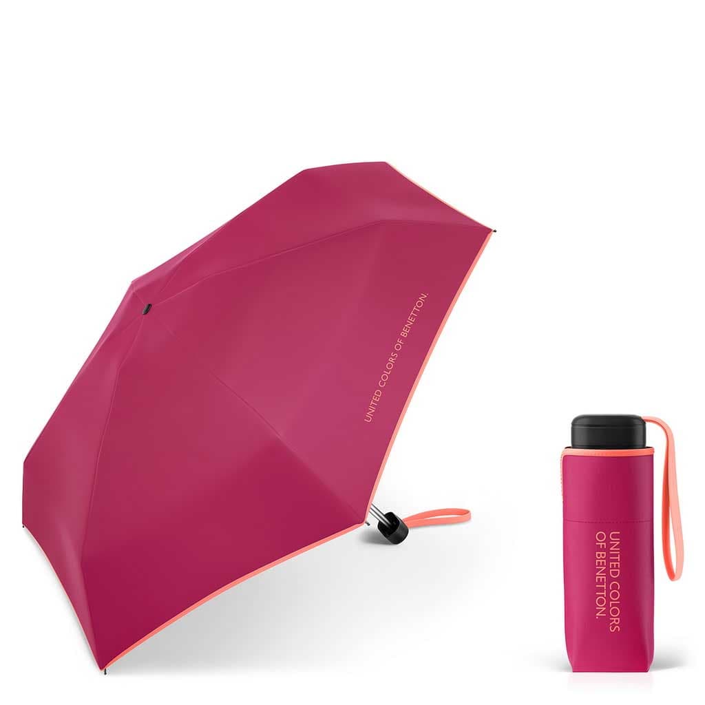 BENETTON Kišobran Ultra Mini Flat Bright Rose