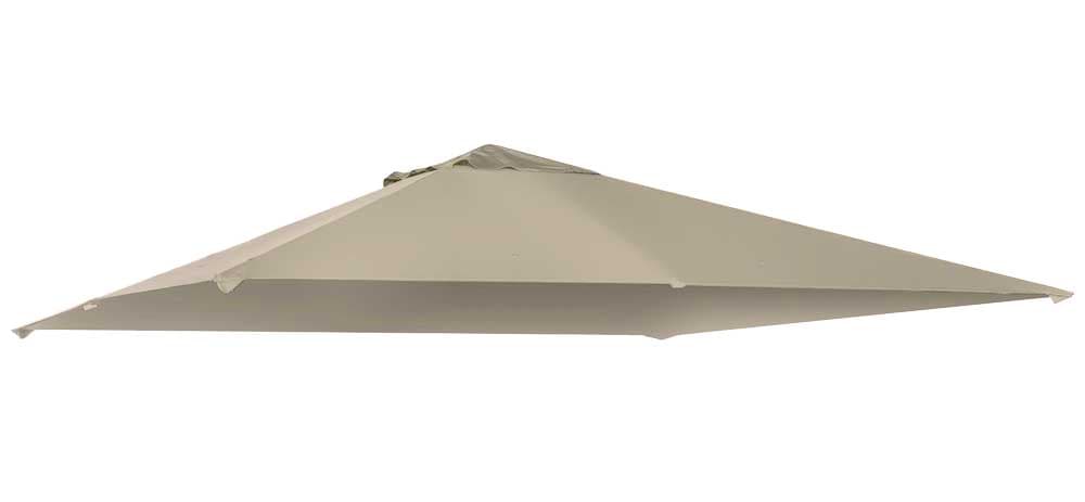 Krov Za Paviljon 3x3 m Gazebo Platno Bež