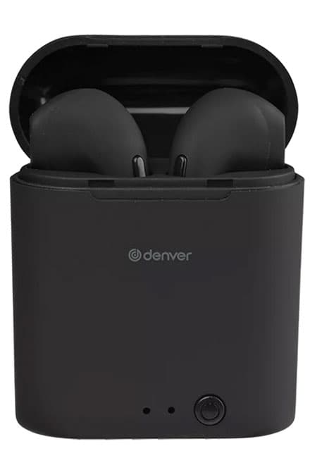 True Wireless Bluetooth Earbuds Denver TWE-46 Black