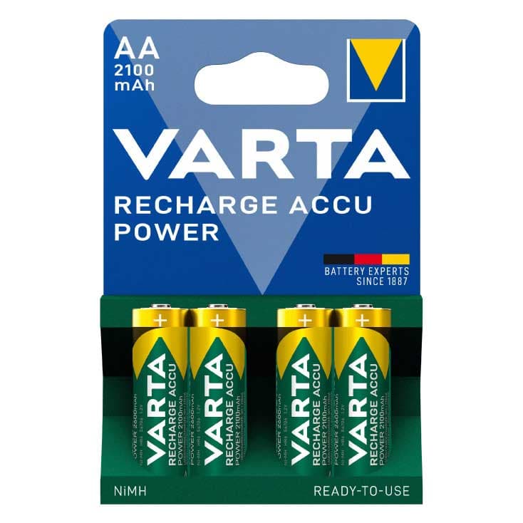 Varta Punjive baterije AA 2100 mAh 1.2V 4 komada
