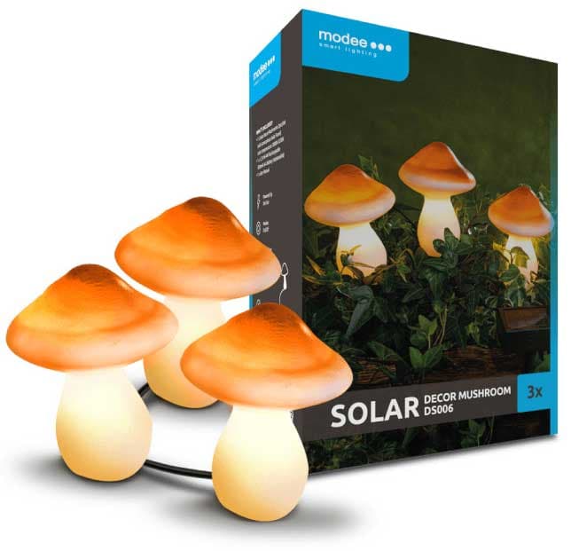 Solarna baštenska lampa Pečurke Modee ML-DS006