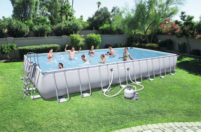 Veliki bazen za dvorište 956x488x132cm Bestway Power Steel 56623