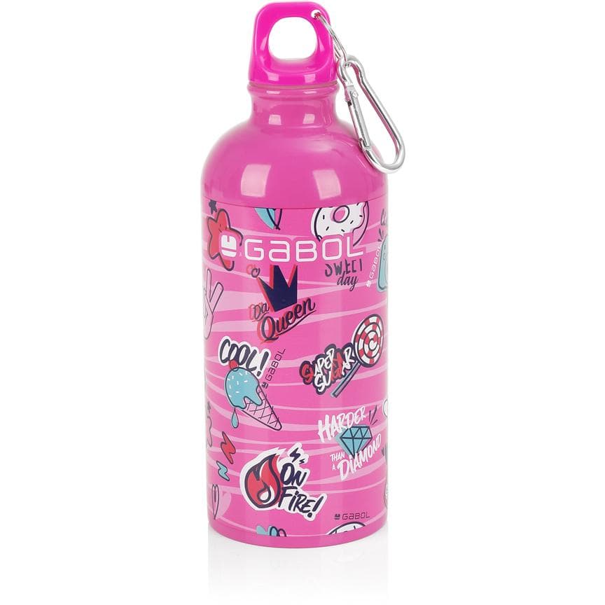 Aluminijumska Boca Za Vodu 600ml Gabol Sticker
