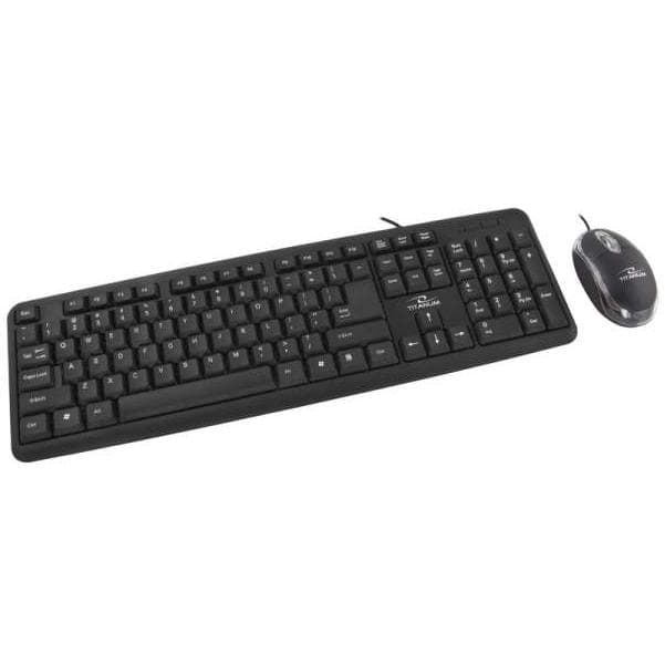 Set Optički USB Miš i tastatura Titanum TK106