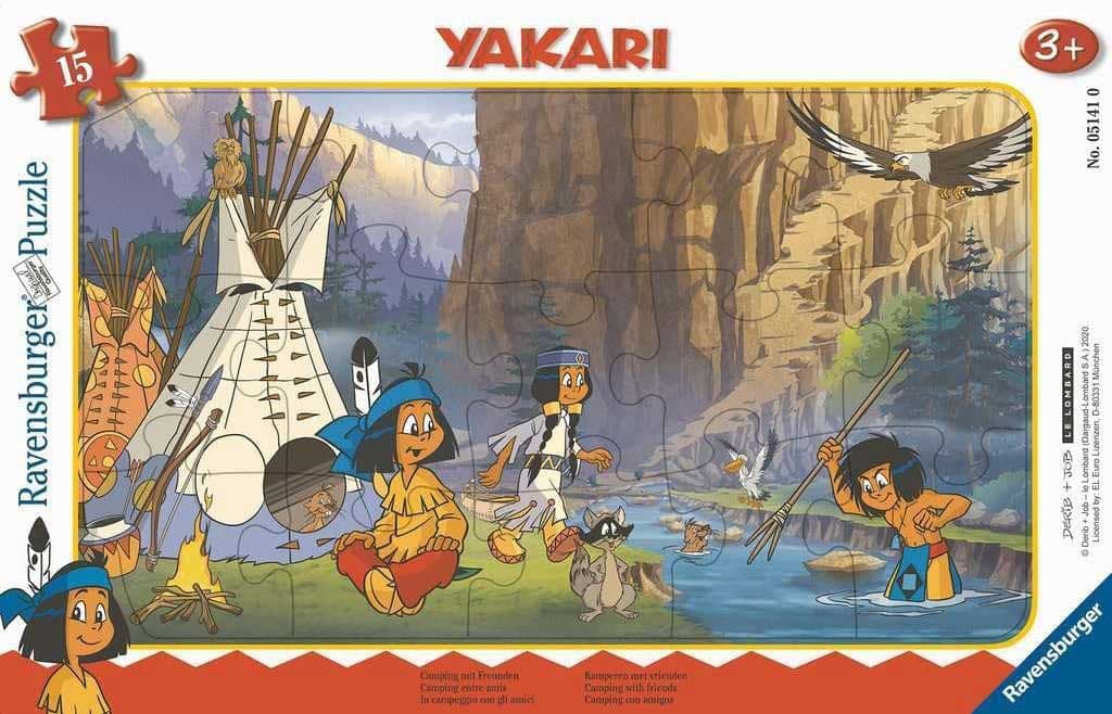 Jakari Slagalica puzle za decu 15 delova Ravensburger 05141