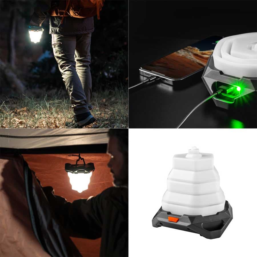 Sklopiva LED baterijska lampa Nebo Galileo Air 500