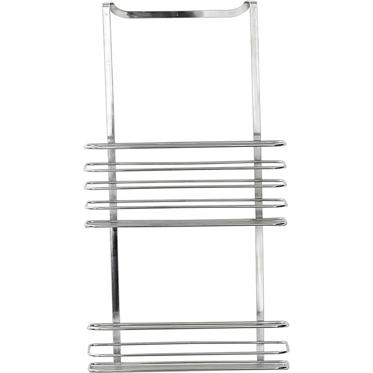Tendance Žičana Polica 9,2x25,7x47cm Sa Dve Korpe Hrom