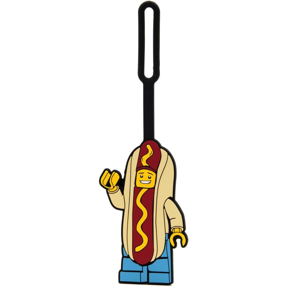 LEGO® Etiketa za torbu Tip u Hot Dog kostimu