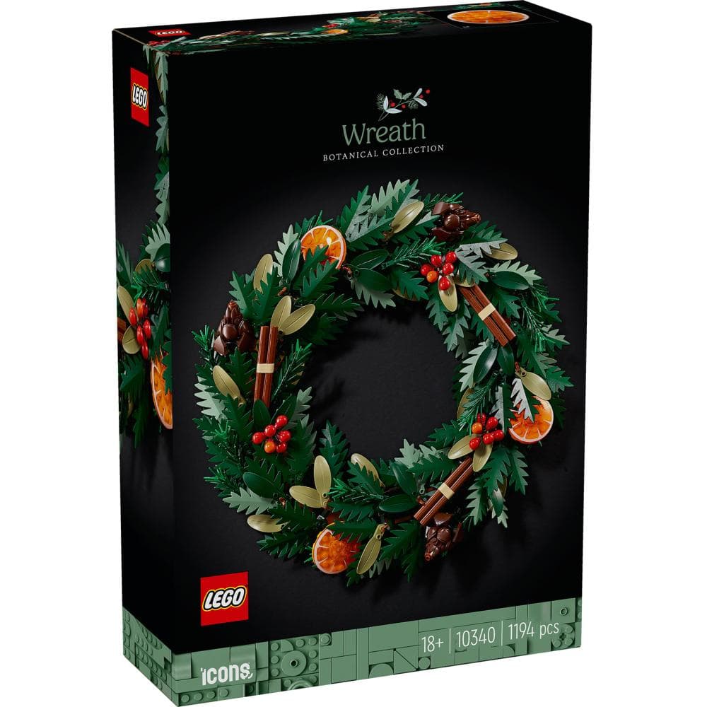LEGO® Icons Praznični venac 10340