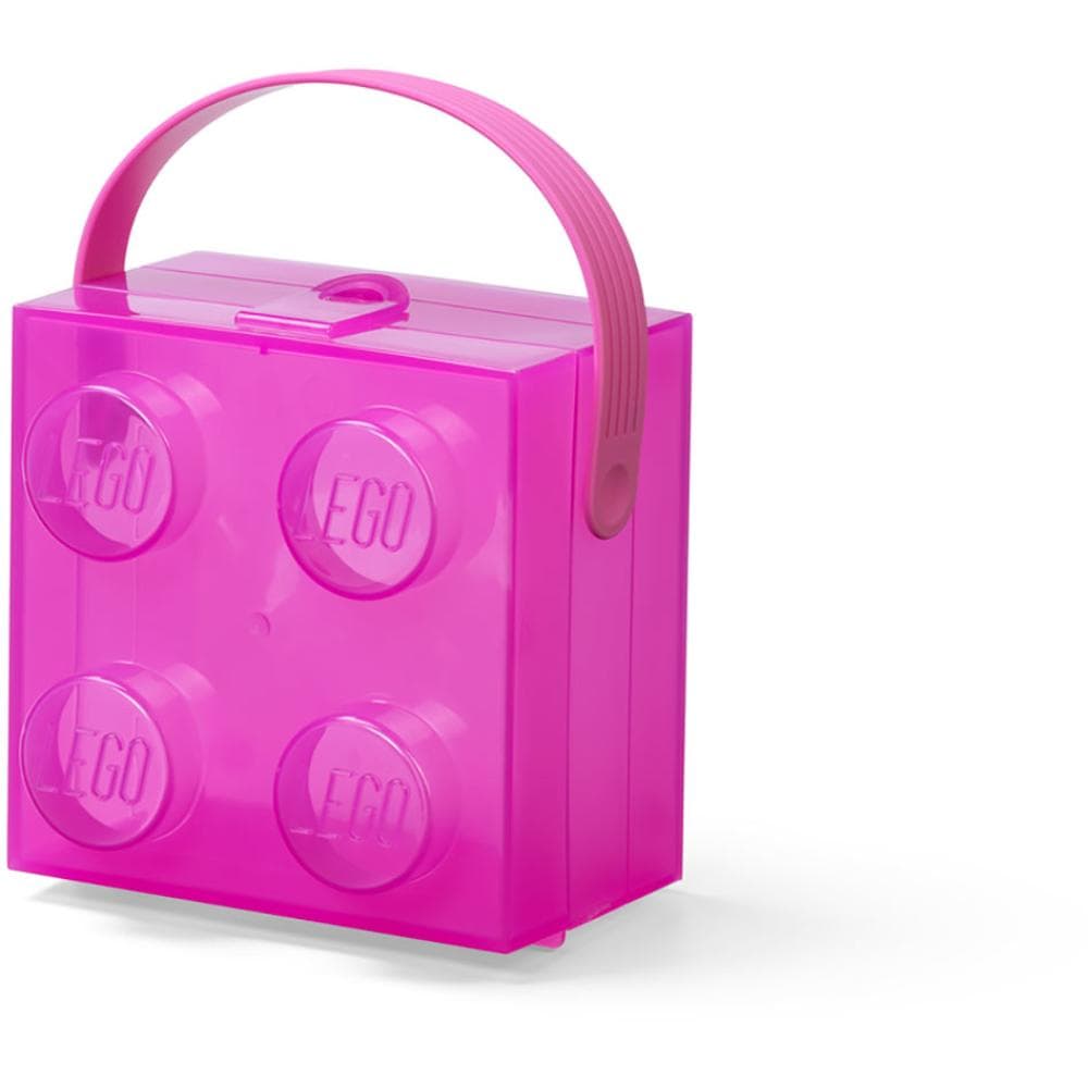 Lego® Kutija za užinu Prozirno ljubičasta