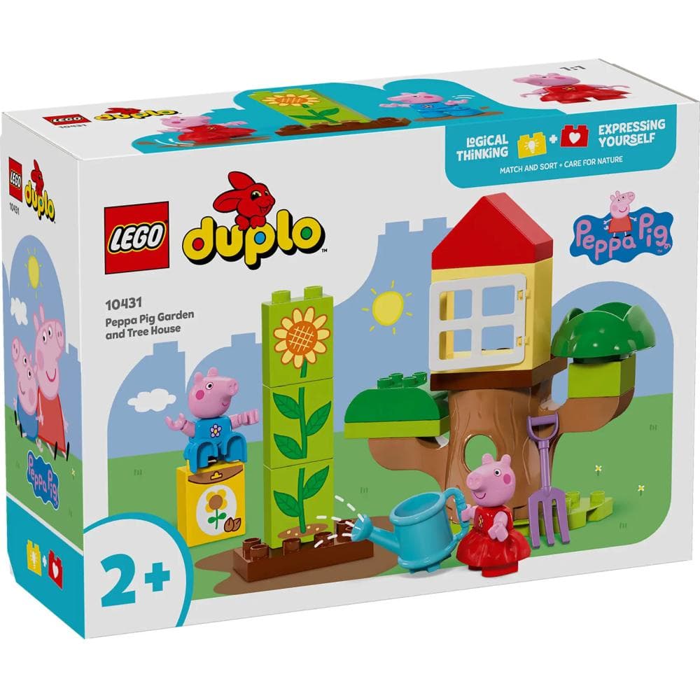 LEGO® DUPLO® 10431 Pepa Prase I Bašta Sa Kućicom Na Drvetu
