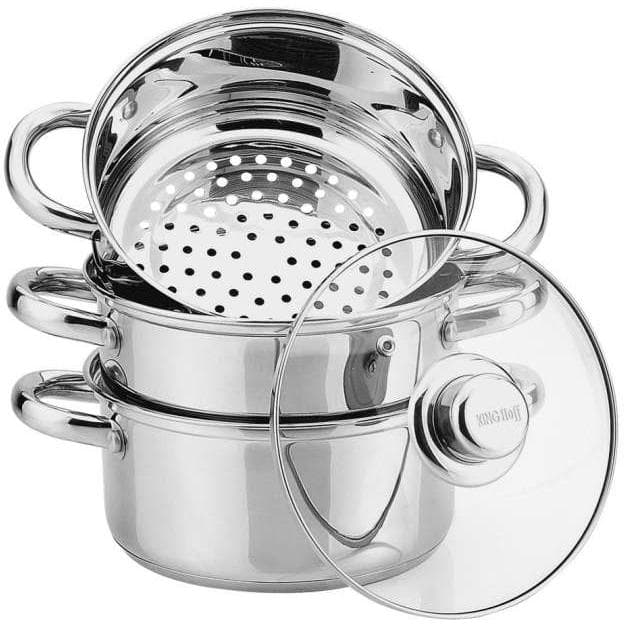 Kinghoff Set šerpi za kuvanje na pari 5L 24cm KH3319