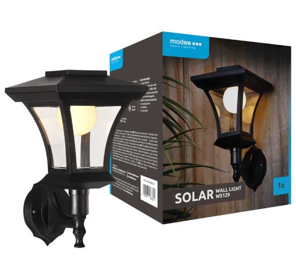 Zidna solarna lampa u obliku fenjera ML-WS129