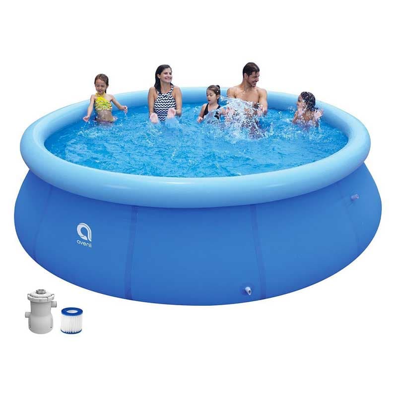 Avenli bazen sa prstenom i filter pumpom 360x76 cm