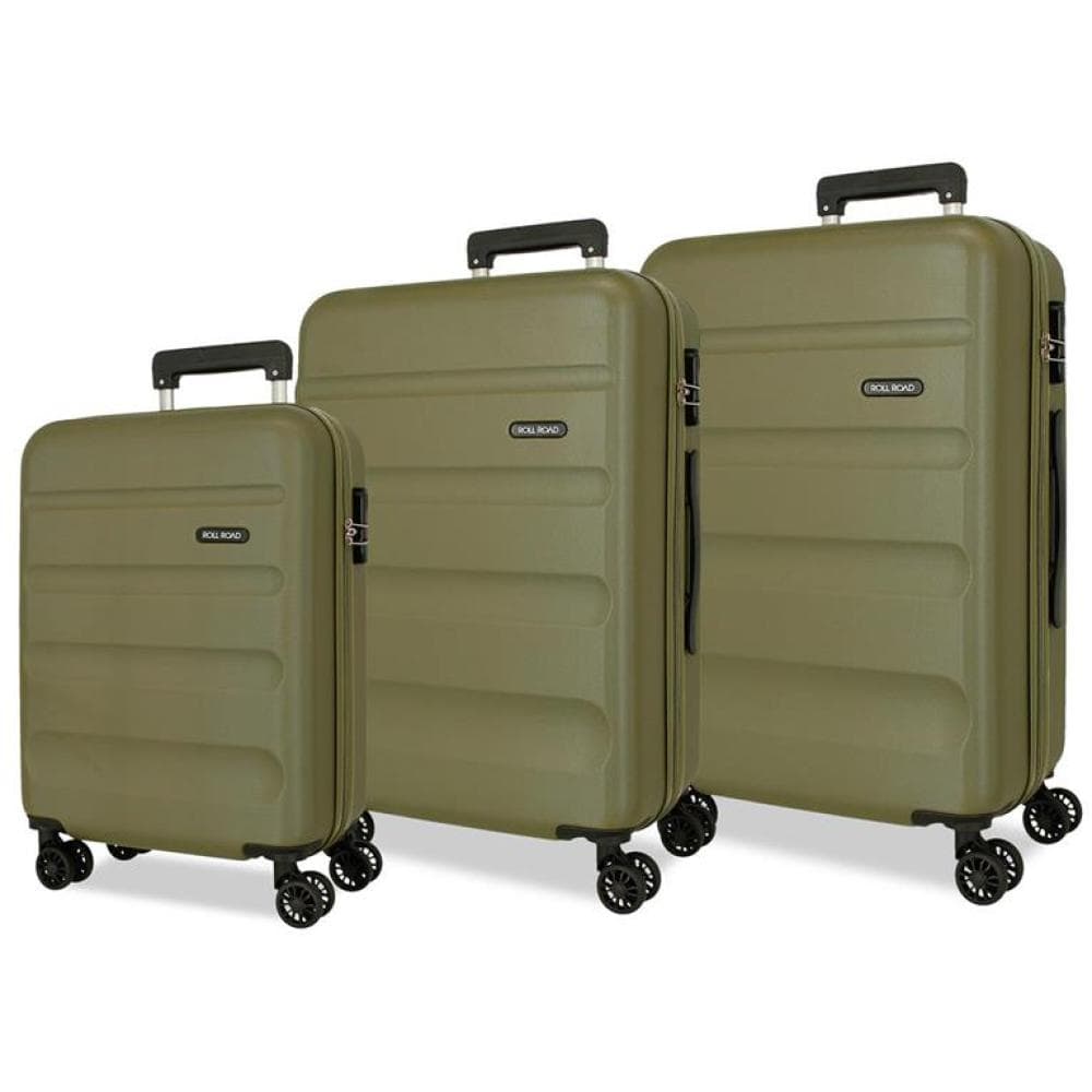 Komplet ABS kofera 75/65/55cm Roll Road Flex Khaki 58494